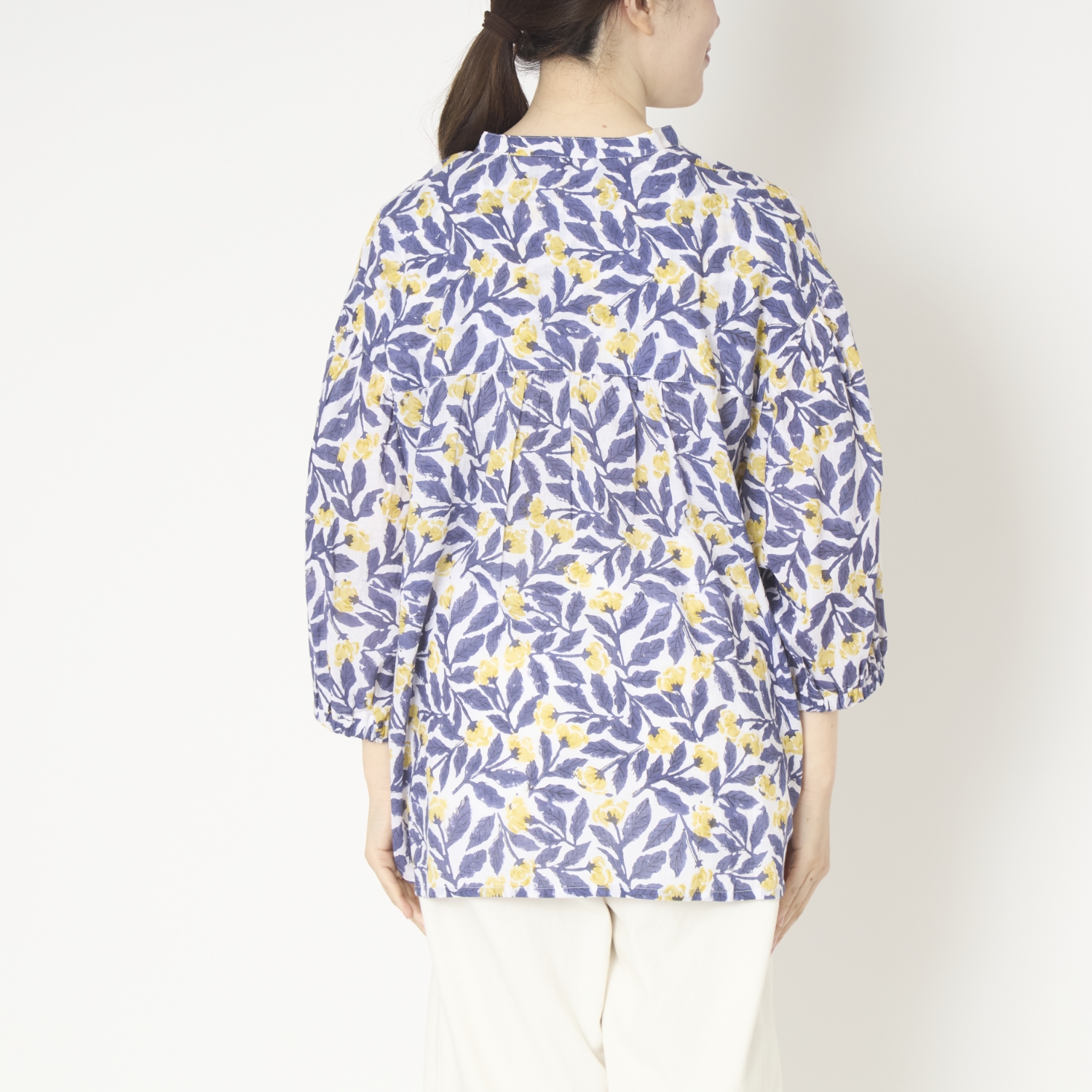 Kilka×kapuwa/風が通るカディーコットンブラウス PURE
